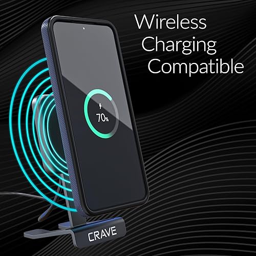 Miniatura 6 de Crave Compatible con Samsung Galaxy S25, funda de doble capa de protección a prueba de golpes para Samsung Galaxy S25 (6.2 pulgadas), azul marino