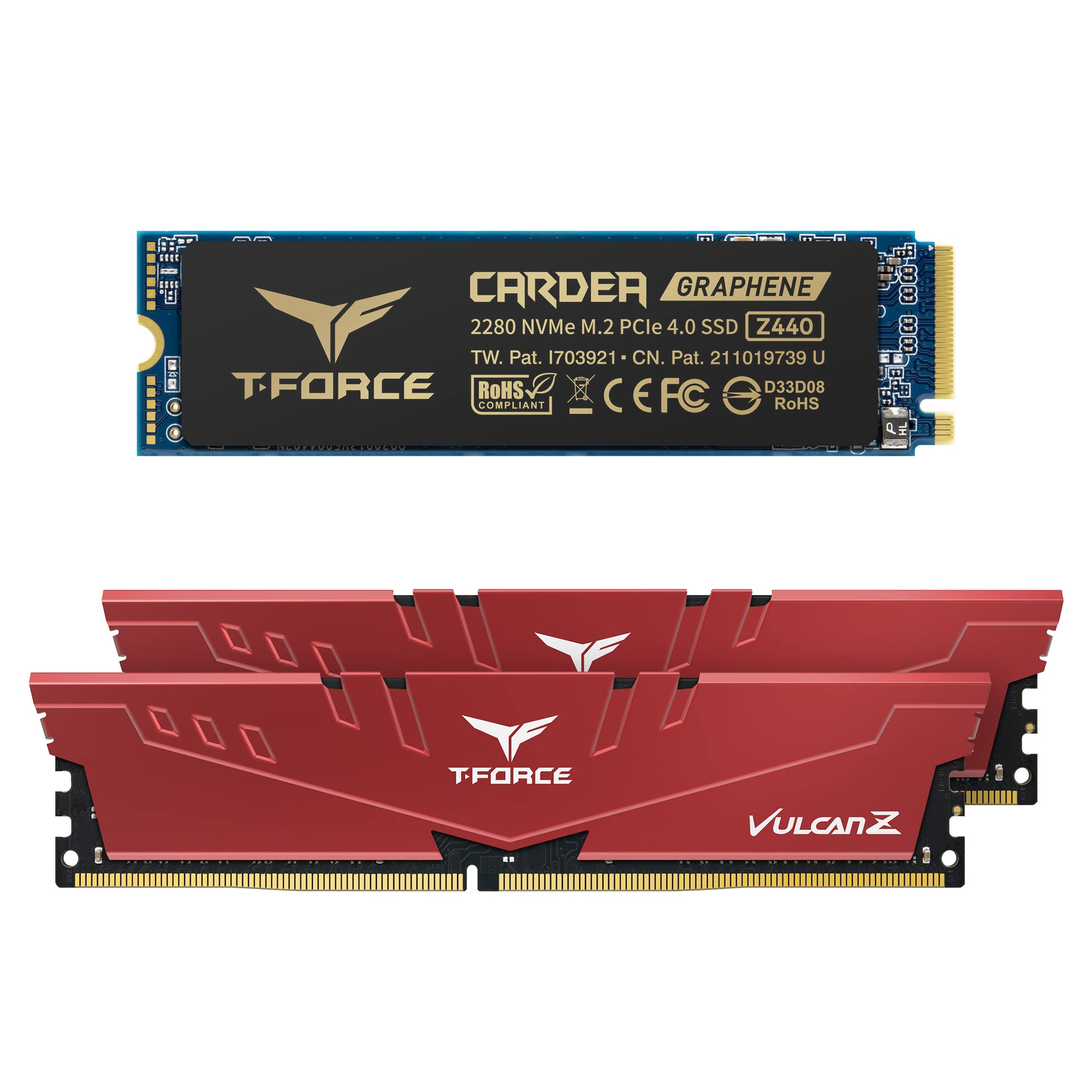 TEAMGROUP T-Force Vulcan Z DDR4 32GB Kit 2x16GB 3200MHz Desktop