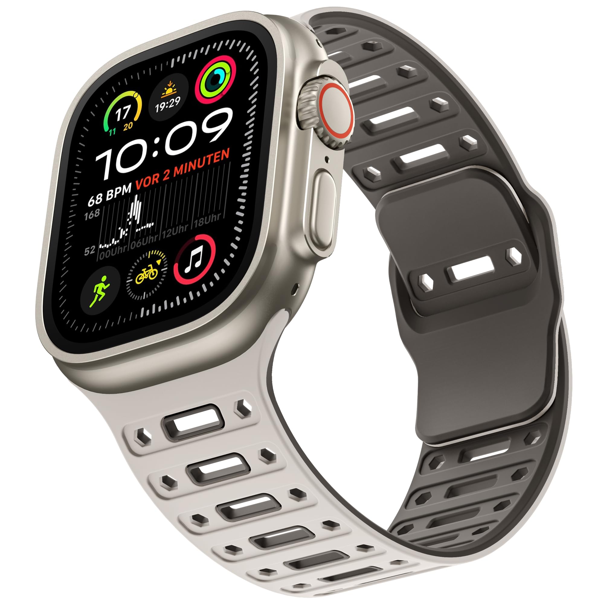 Photo 1 of Maledan Sport Silicone Loop Compatible with Apple Watch 42-49mm Bands