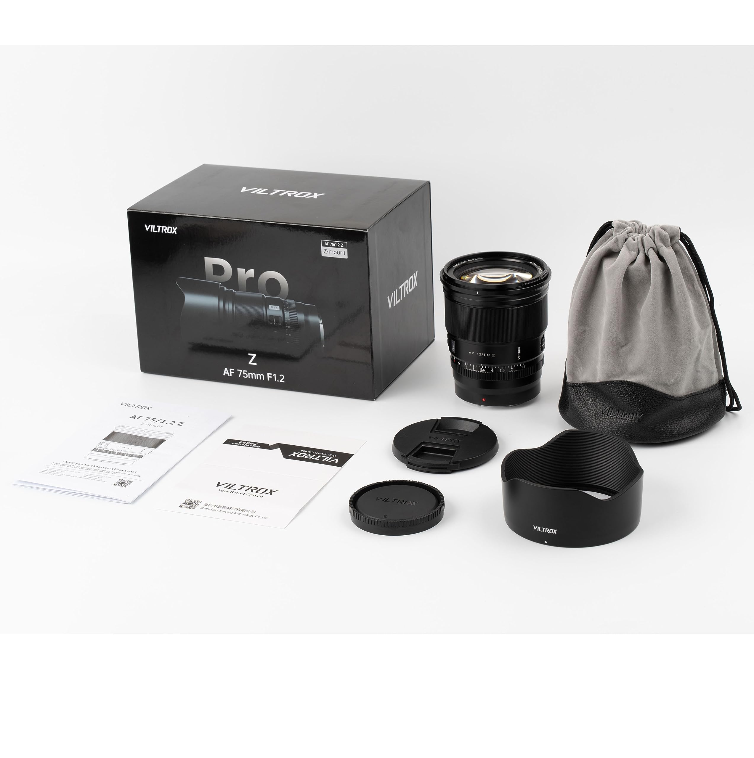 VILTROX 75mm f/1.2 pro（箱あり） Amazon.com : Viltrox 75mm F1.2 PRO APS-C Auto Focus Camera Lens