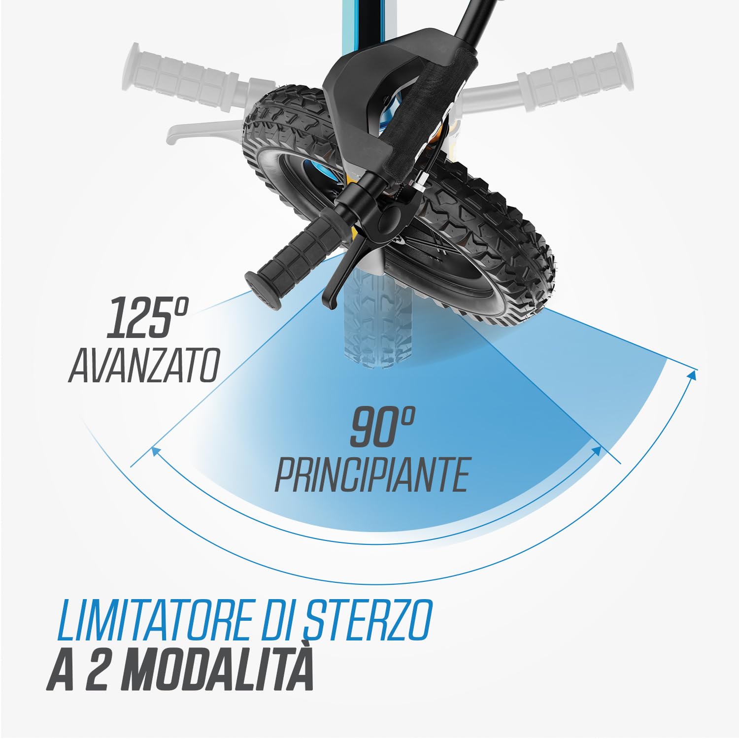 BERG Biky Cross - Bicicletta da 12 pollici, per ragazzi e ragazze dai 2 anni in su, con freno a mano, pneumatici ad aria, sella regolabile in altezza e telaio leggero in magnesio