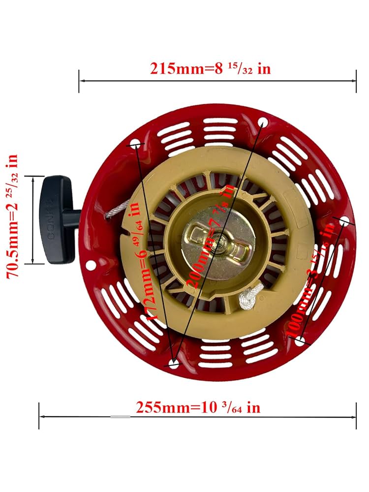 Amazon.com : TURBOTUNITY GX390 Pull Recoil Starter with
