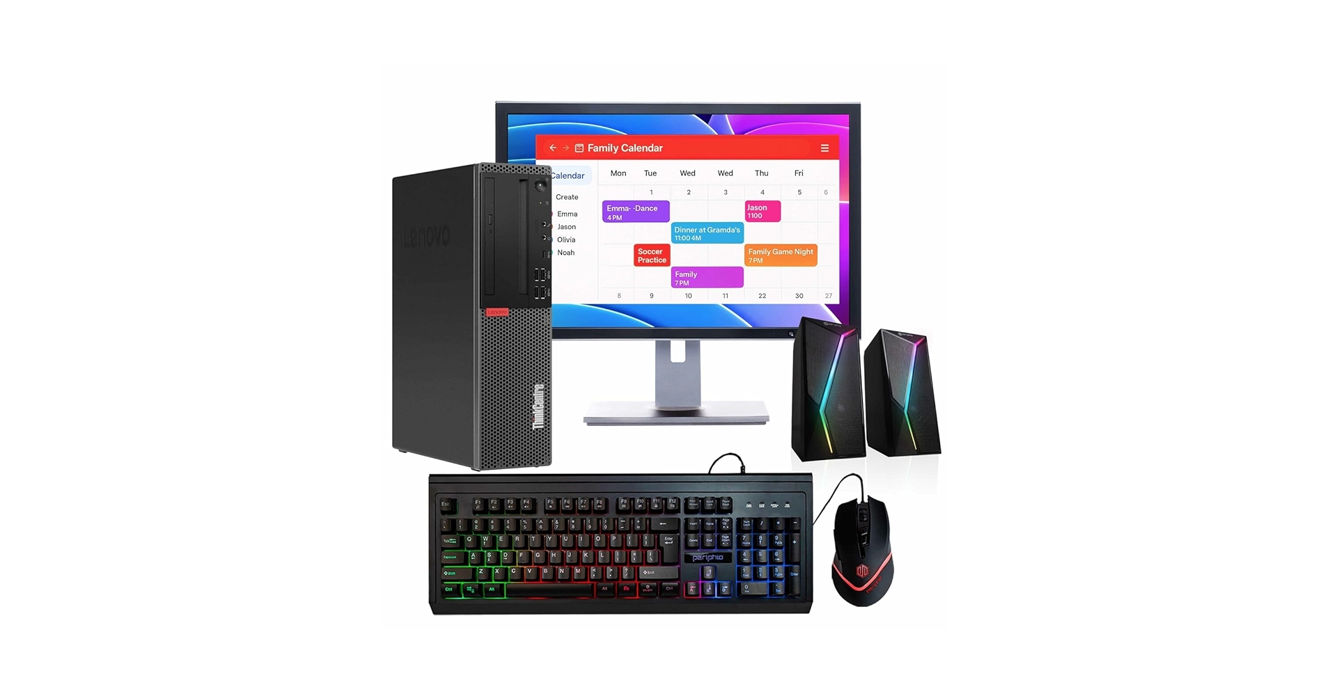 ThinkCentre 大容量SSD500GB /16GB / Win11 Amazon.com: Lenovo ThinkCentre Neo Business Desktop, Intel 6