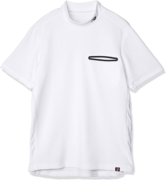 Amazon ニューバランス ゴルフ メンズ 半袖 ハイネックシャツ 速乾 Uvカット 012 インナー Uv ゴルフ 030 ホワイト 日本 7 3l 日本サイズ3l相当 シャツ 通販