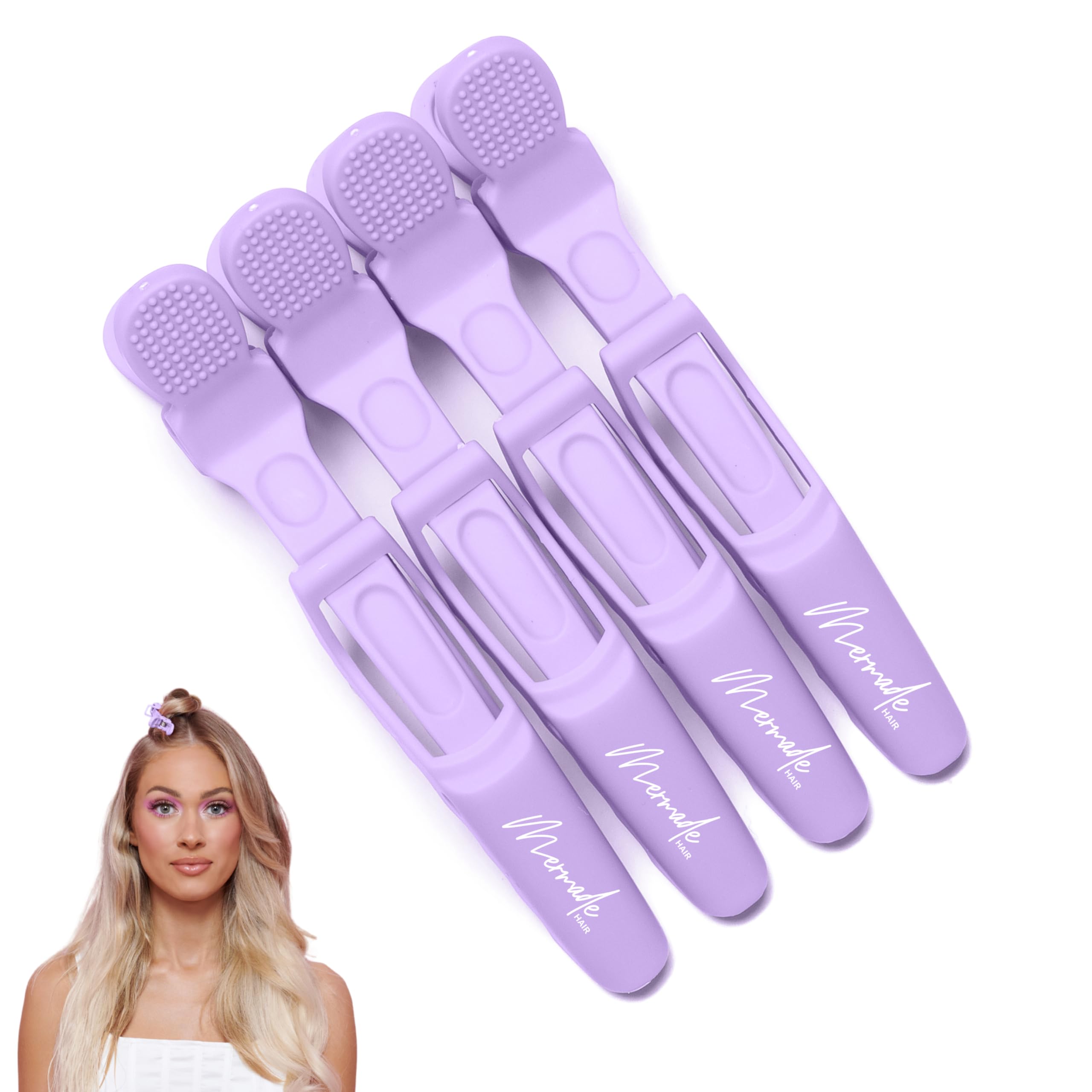 Amazon.com : Mermade Hair Grip Clips - Alligator Hair Clips for