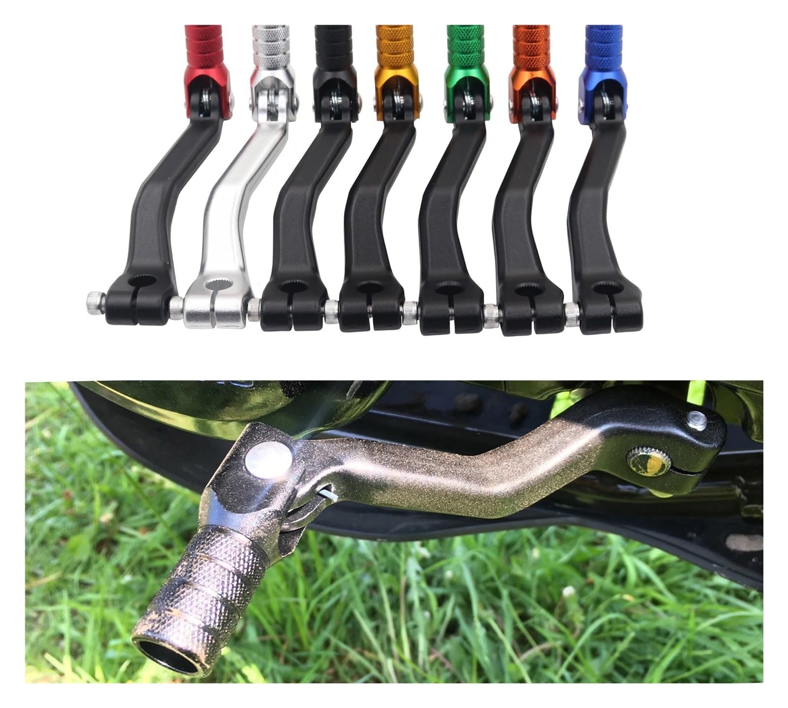 Dźwignia zmiany biegów do motocykla Bosuer CB NC 250 300 450 Enduro Dirt Bike 125-250 cm³ (kompatybilna z T2, T4, T6, K4 i K6)