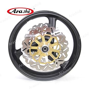 Amazon | Arashi フロントホイールリムとブレーキディスク