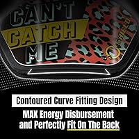 Vista 21 de O Shield Football Back Plate, Backplate Football, Expression Series, Drip, Big Dawg, That Boy Bad, That Man, You Slow, Can't Catch Me