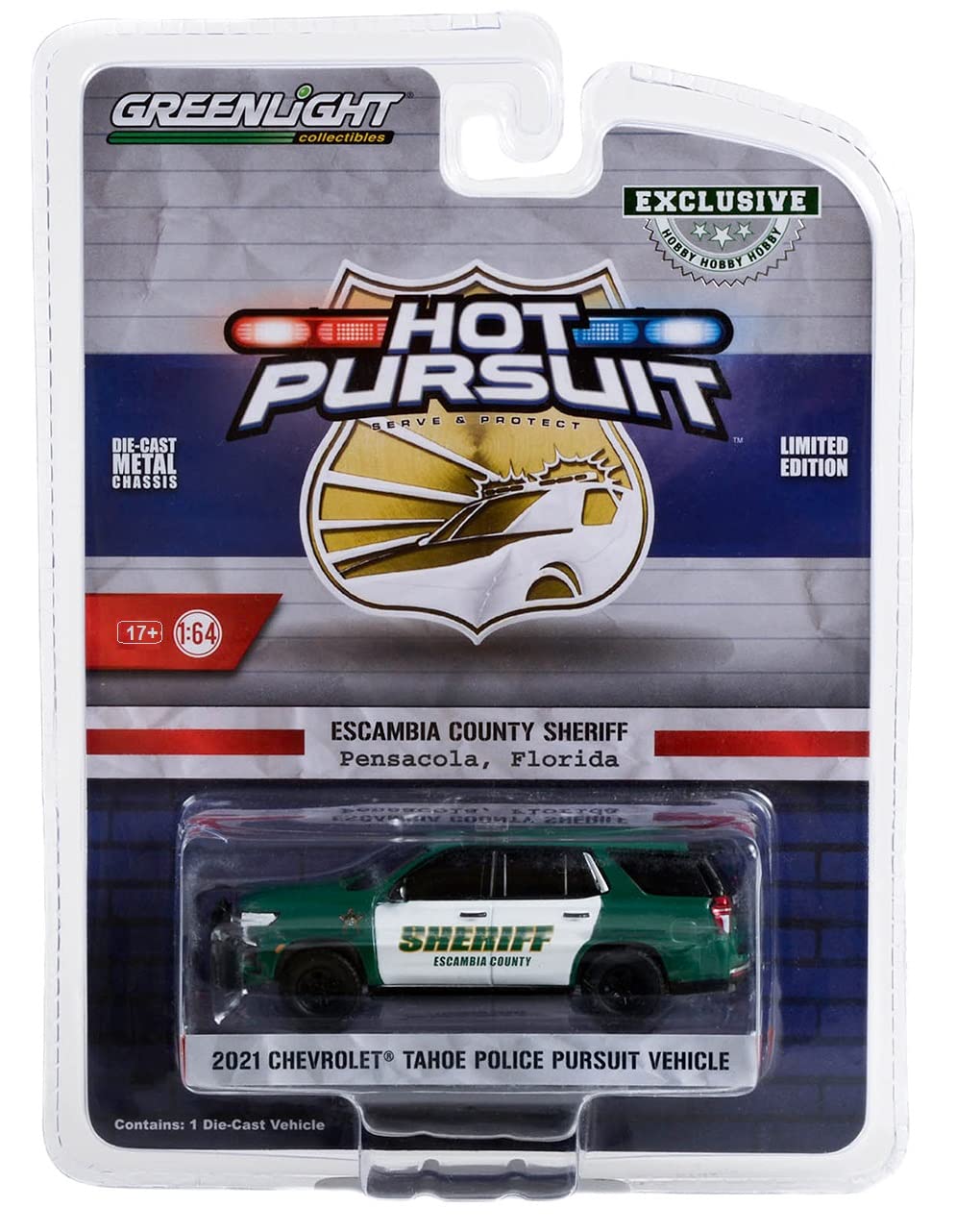 Greenlight 30381 Hot Pursuit - 2021 Chevy Tahoe Police Pursuit