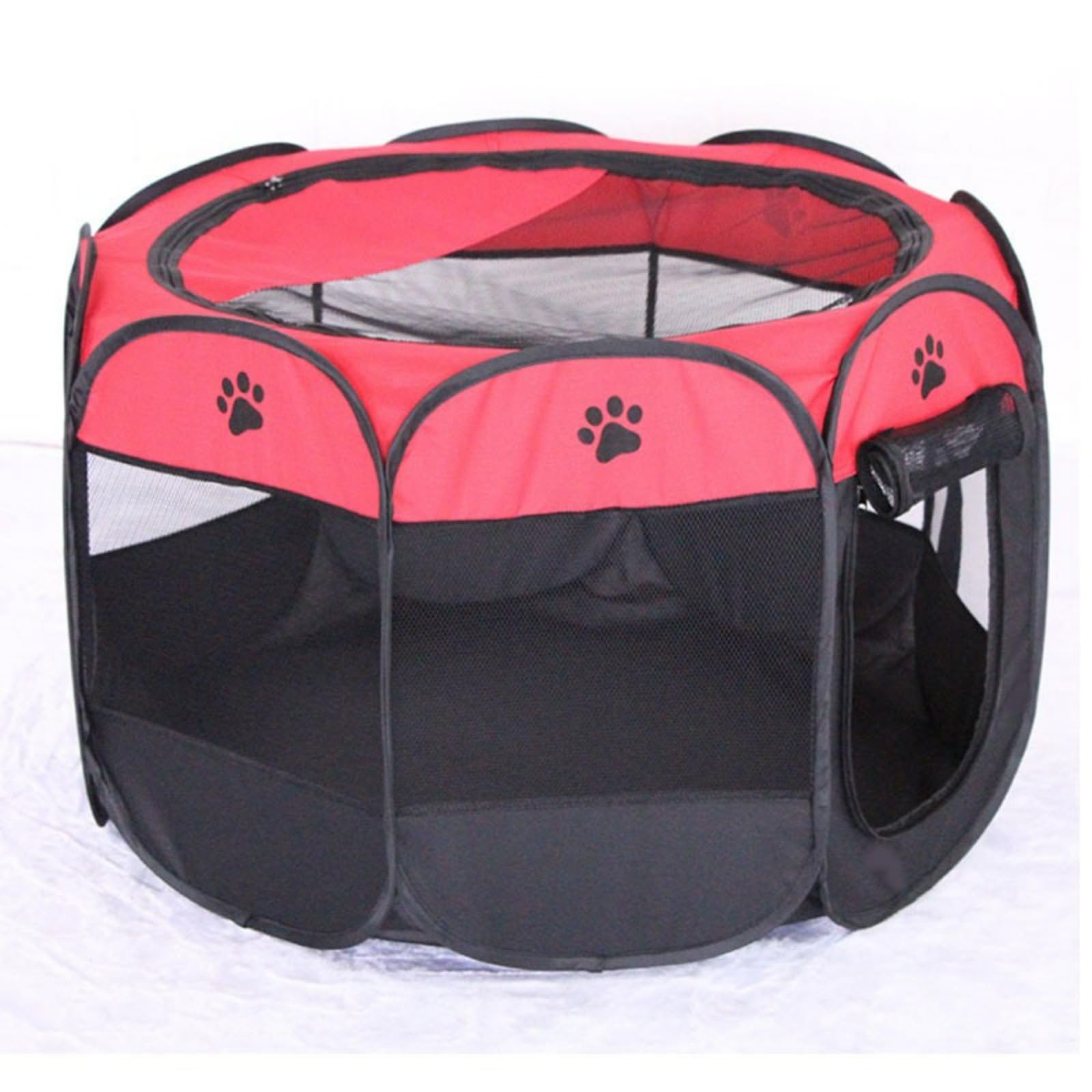 Enclos pour animaux de compagnie anti-évasion en maille portable