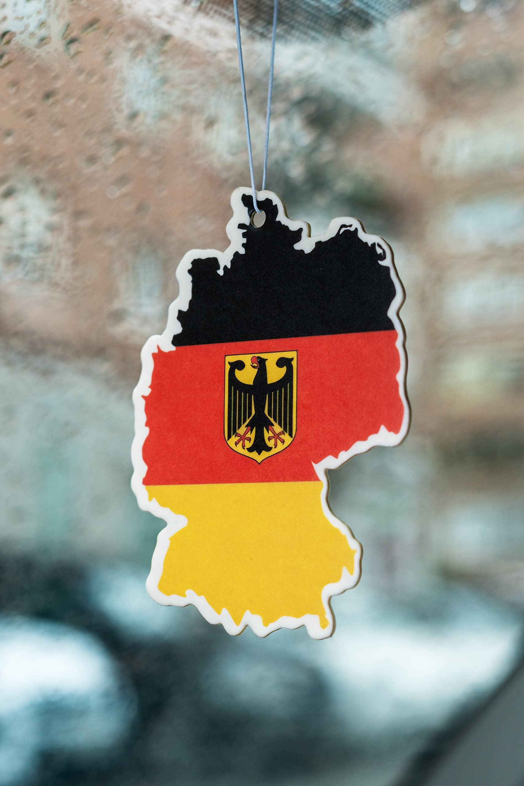 Deodorante per Auto 50 Pezzi fragranza Bandiera Germania per Auto in Diversi odori