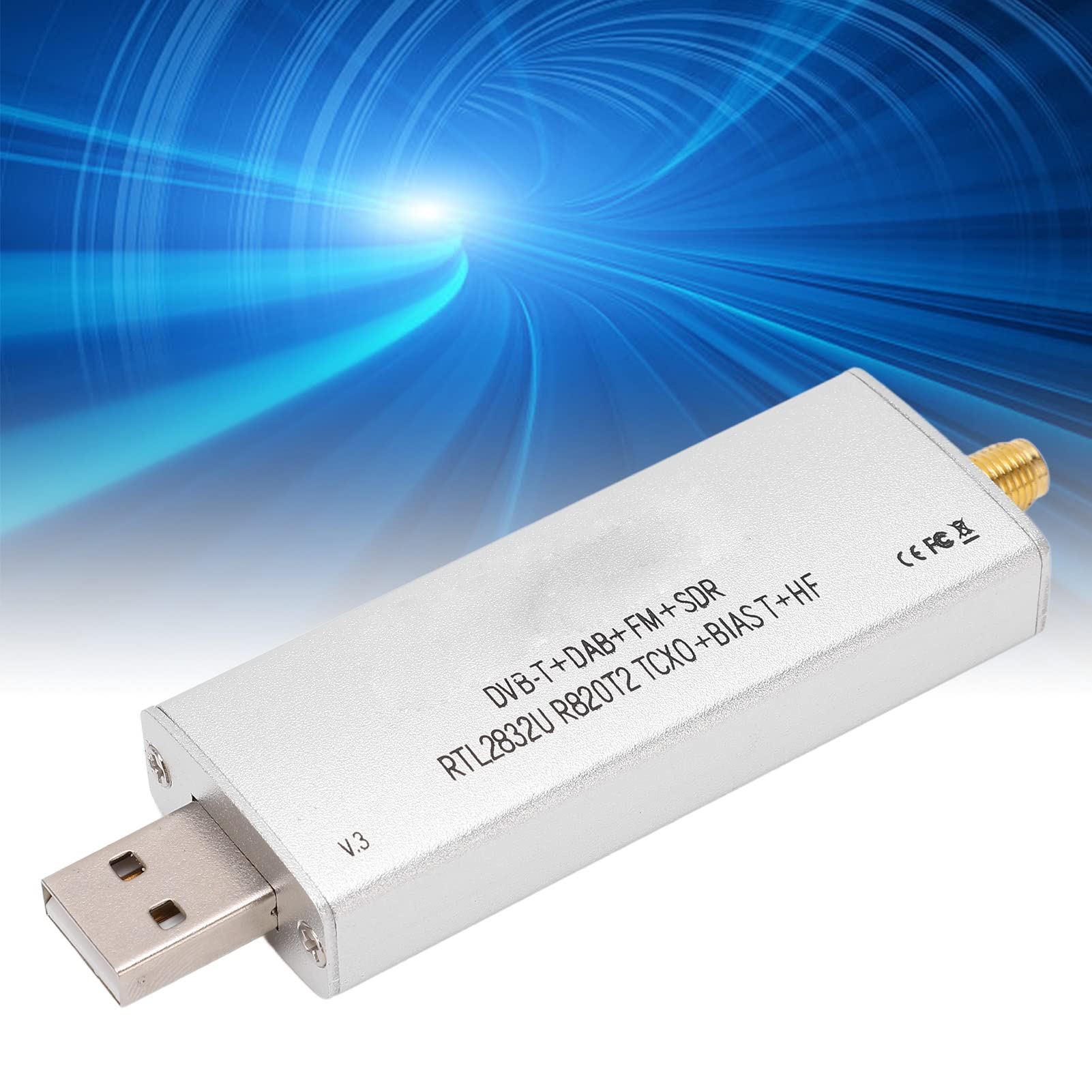 JIE Récepteur Radio Sdr Récepteur Rtl Sdr 100 Khz À 1 766 Mhz Pleine JIE Récepteur Radio Sdr Récepteur Rtl Sdr 100 Khz À 1 766 Mhz Pleine
