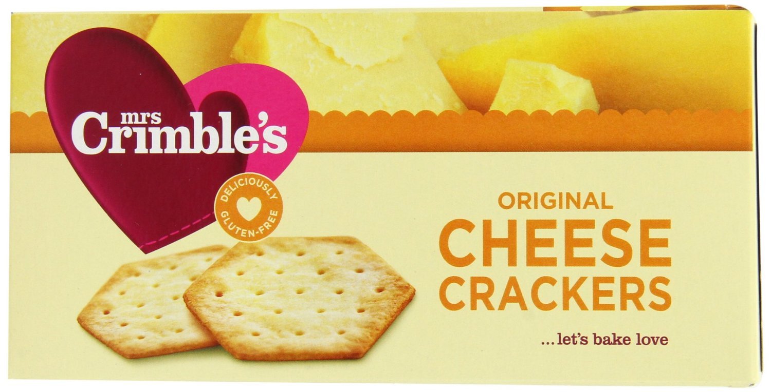 (2 Pack) - Mrs Crimbles - Cheese Crackers Original | 130g | 2 PACK BUNDLE