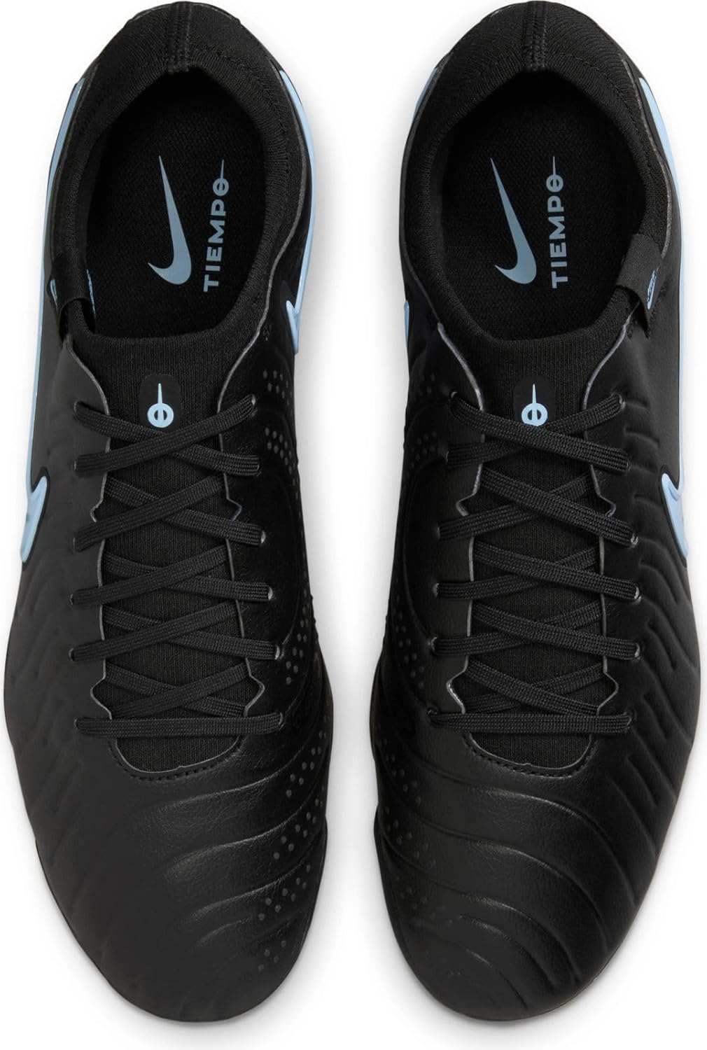 Nike Tiempo Legend 10 Pro Firm-Ground Low-Top Soccer Cleats (Black/Black) Size 6 - Image 5