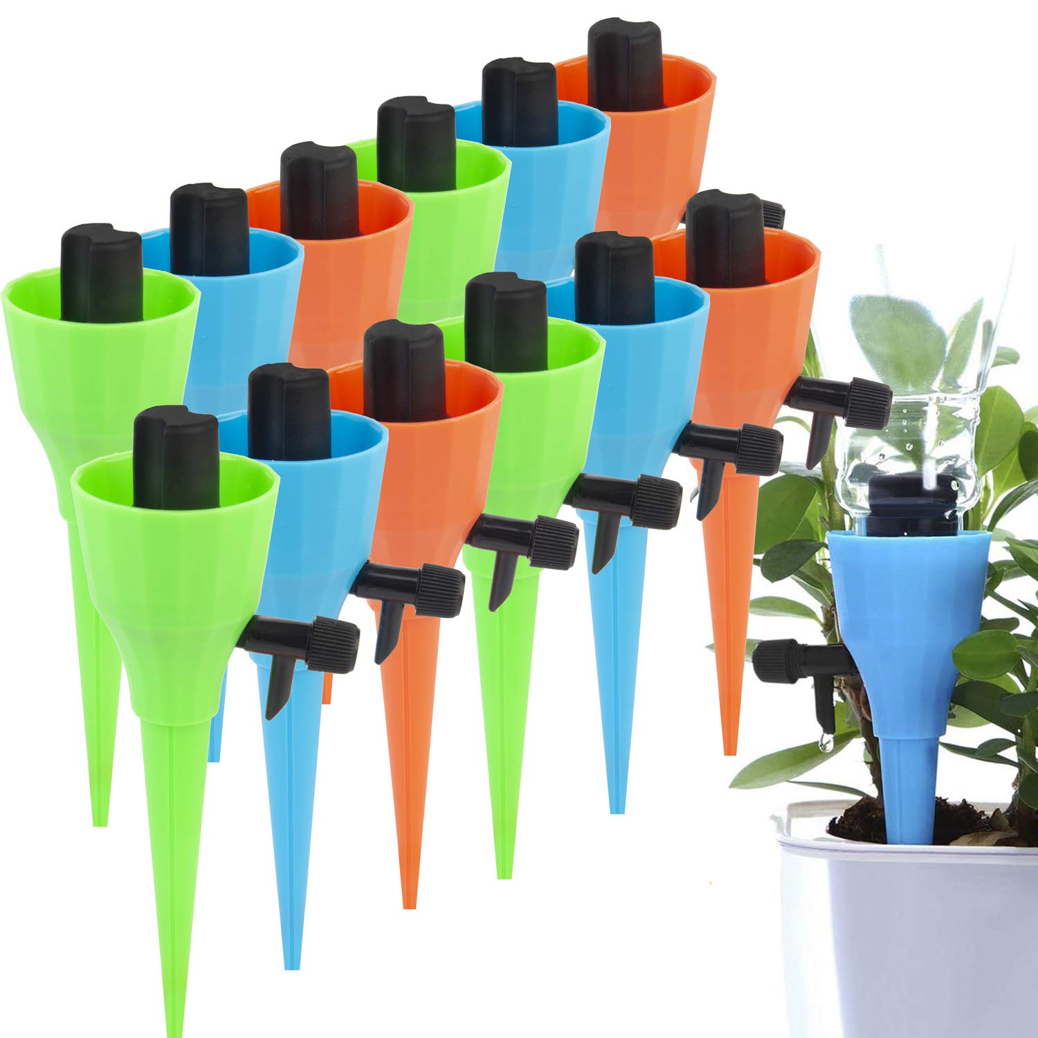 Buy Latest Upgrade 12 Pack Watering Devices Constant Pressure