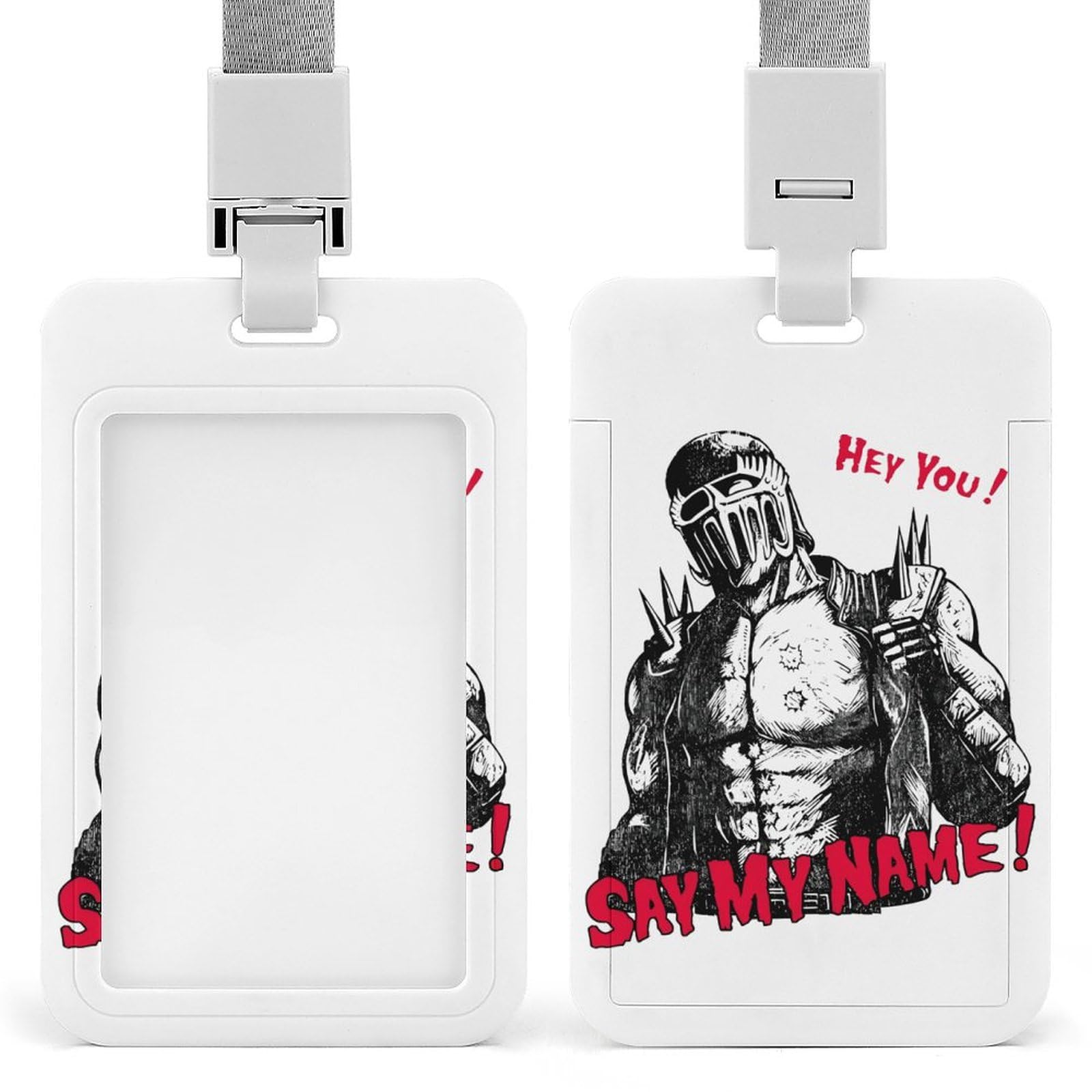 Amazon.co.jp: IDカードホルダー 北斗の拳 社員証ケース 縦型 ICカード