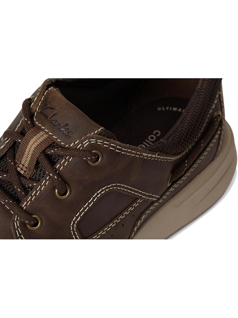 Brown Clarks Sailview Lace