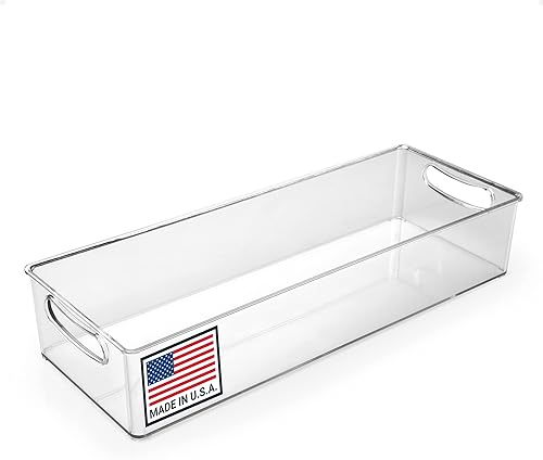 Vista 27 de Pikanty - Recipiente de tocino para refrigerador Almacenamiento de nevera y cárter de delicatessen con pinzas para servir alimentos y placa