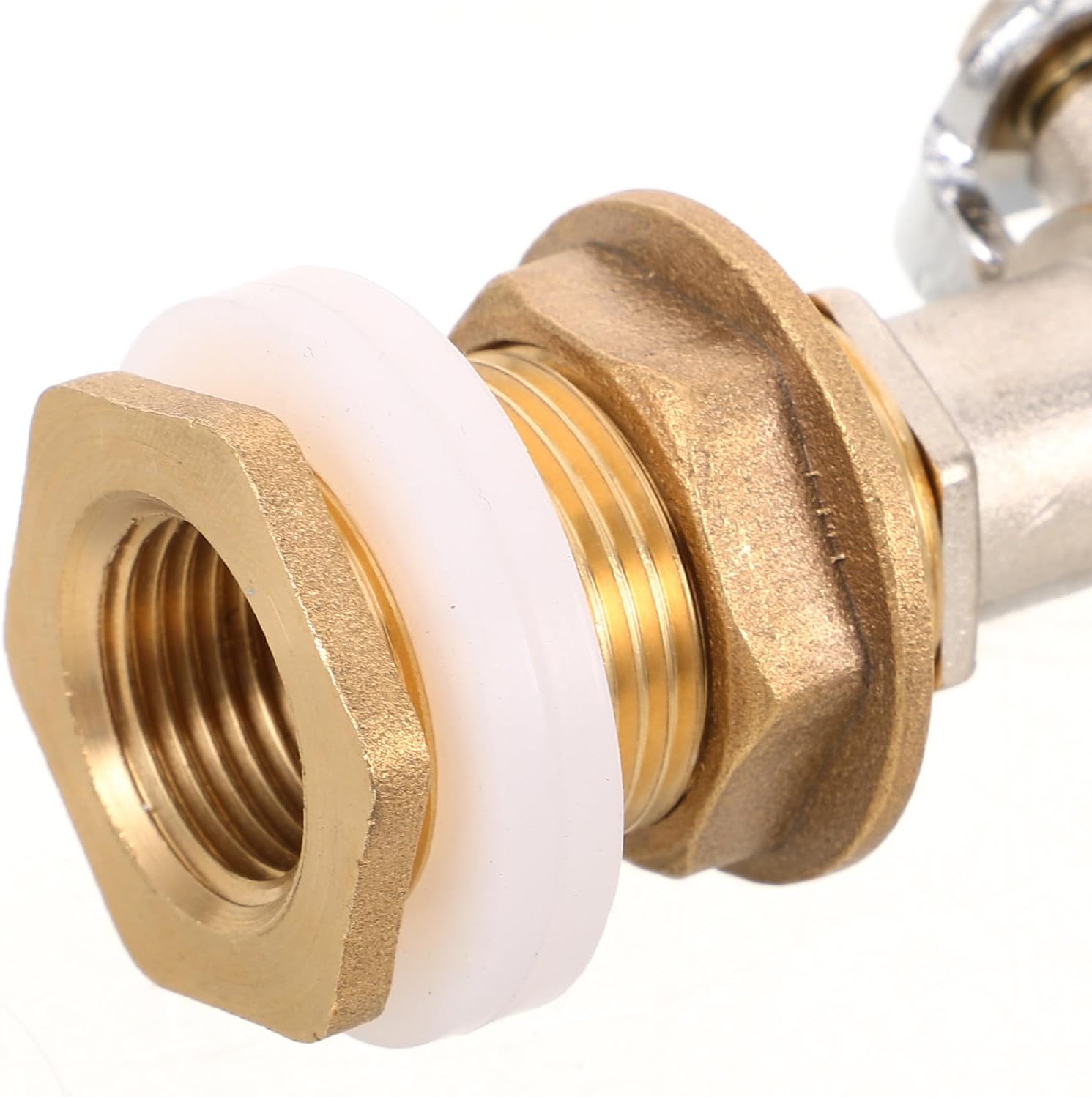 Brass Full-Flow Valve 1/2 Inch Copper Leakproof Outdoor Spigot