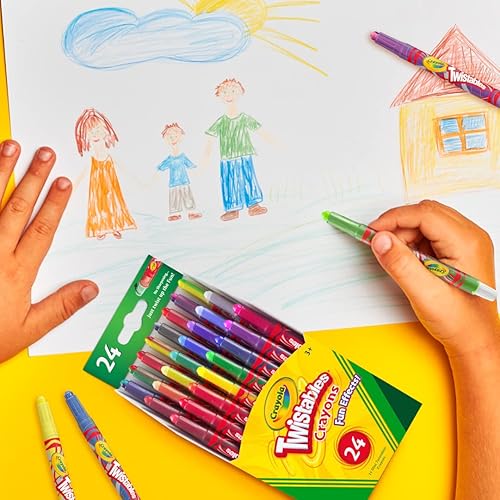 Miniatura 6 de Crayola Crayones Mini Twistable con efectos especiales 24 unidades Paquete de 1