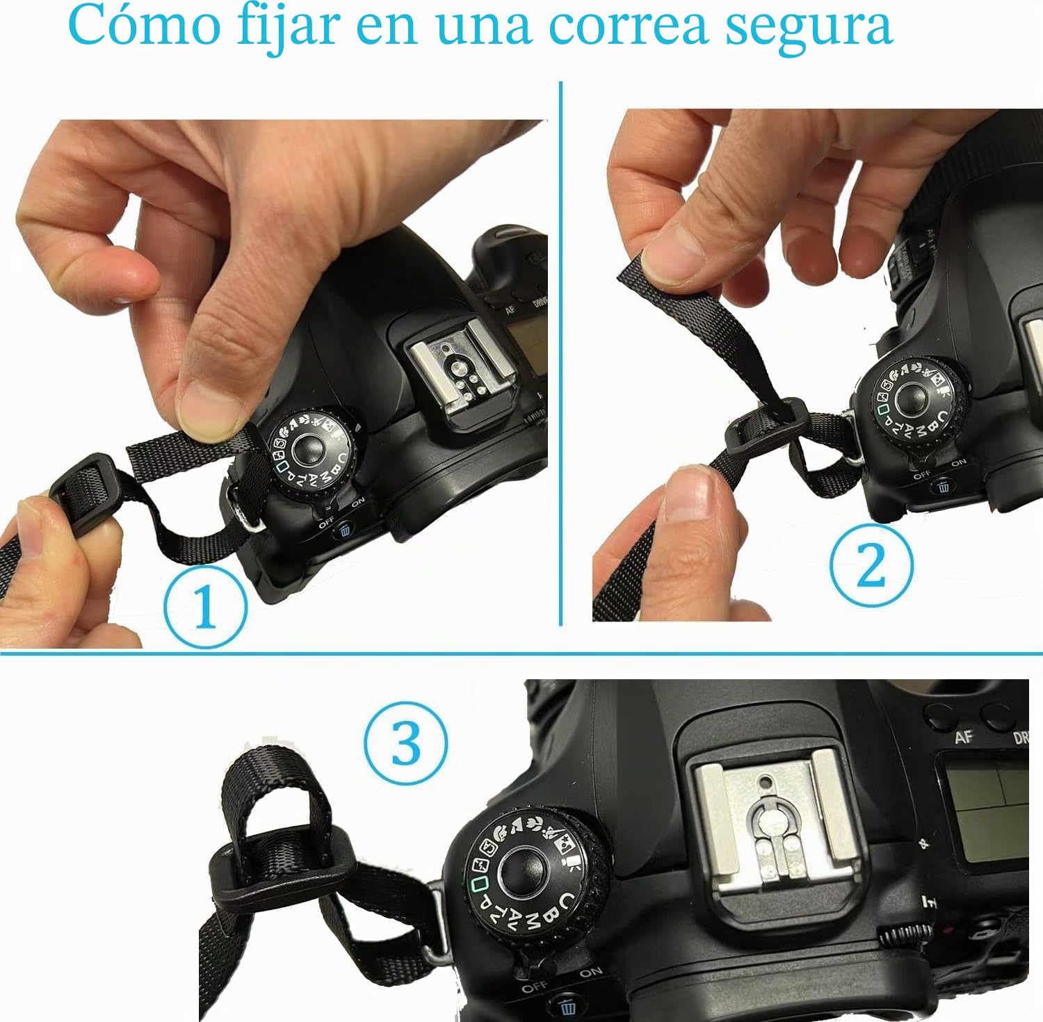 Nicama Arnés de Correa para cámara de Doble Hombro Correa de sujeción, Arnés de Pecho con Bujes de Montaje y Correas de Seguridad de Respaldo para Senderismo Canon Nikon Sony Sigma Olympus DSLR
