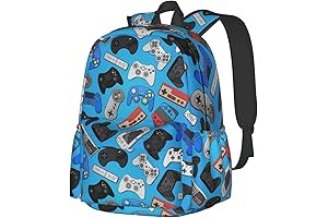 Colorful Video Game Boy Backpack
