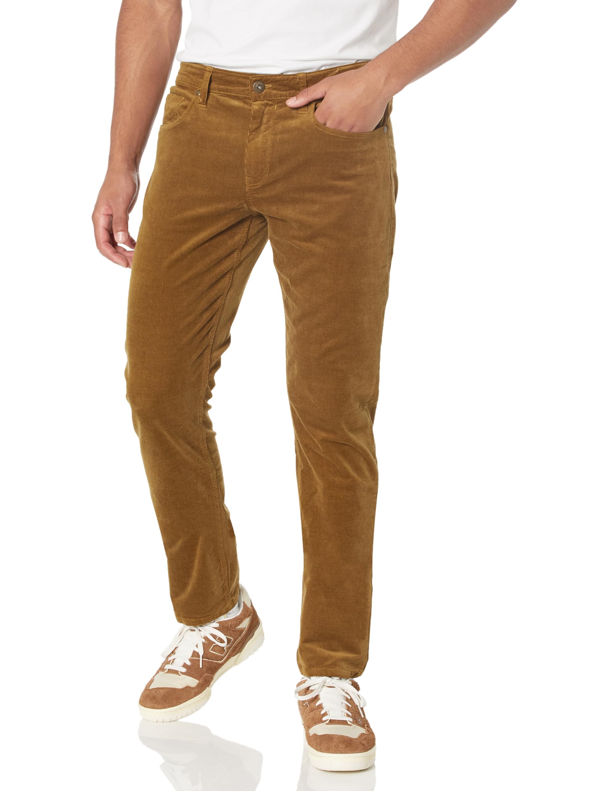 Paige Men's Golden Sunset Lennox Slim Fit Stretch Corduroy Pant, 34