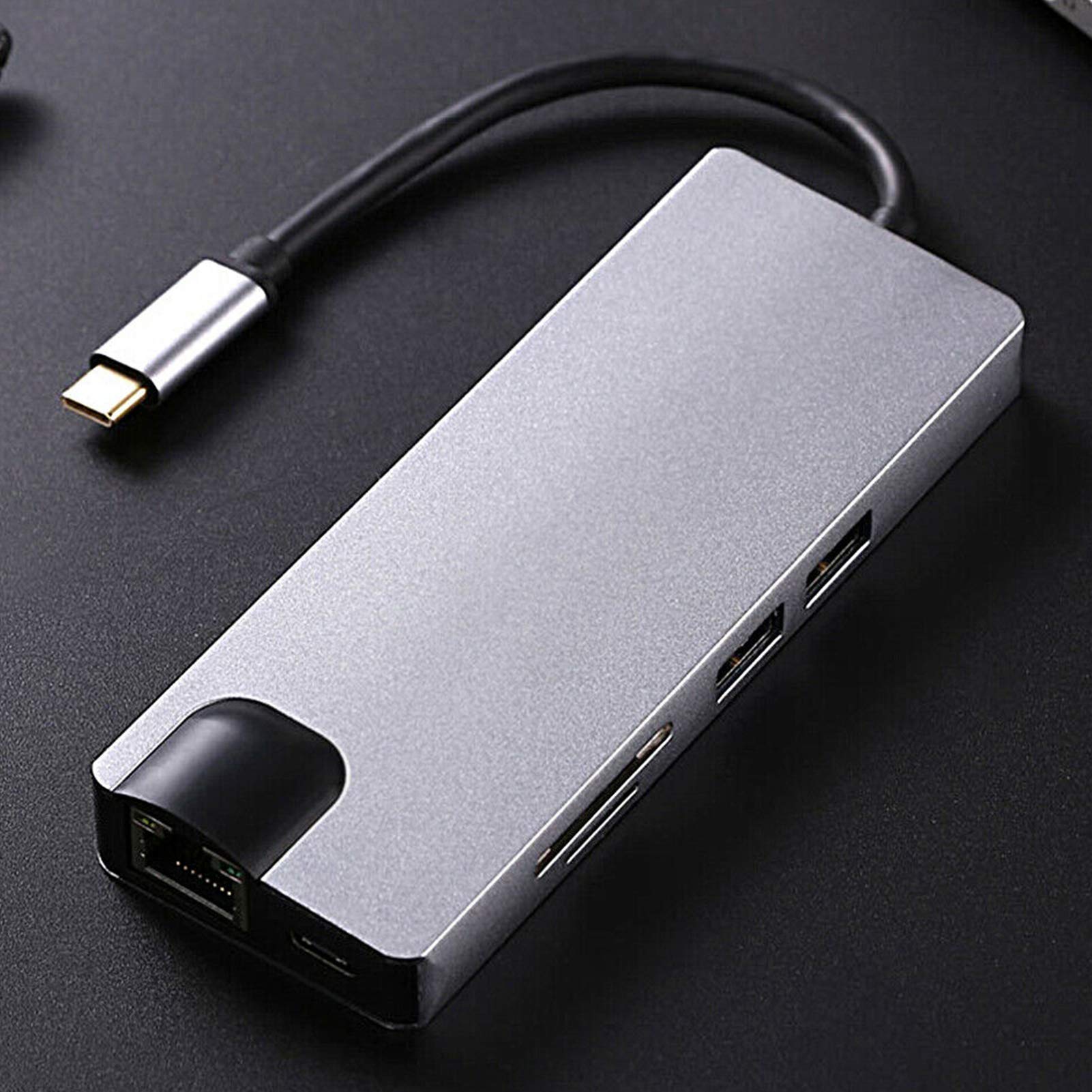 Socobeta USB typu C do 3,5 mm gniazdo słuchawkowe, adapter do czytnika kart pamięci, akcesoria