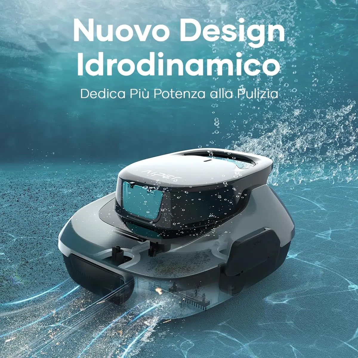 Aiper Scuba SE M3 Piscina Limpiafondos 90 min autonomia szary