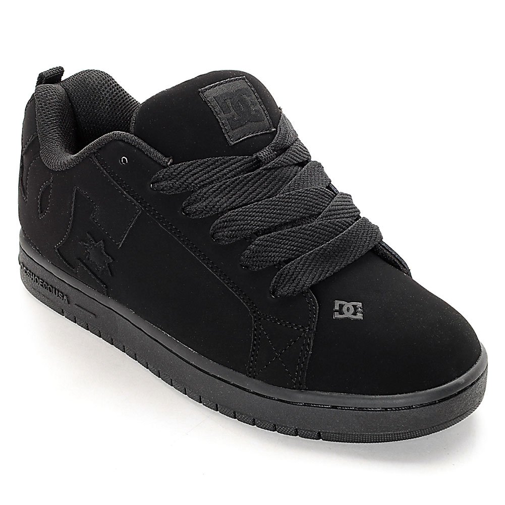 DC Men's Court Graffik Sneaker Black 13