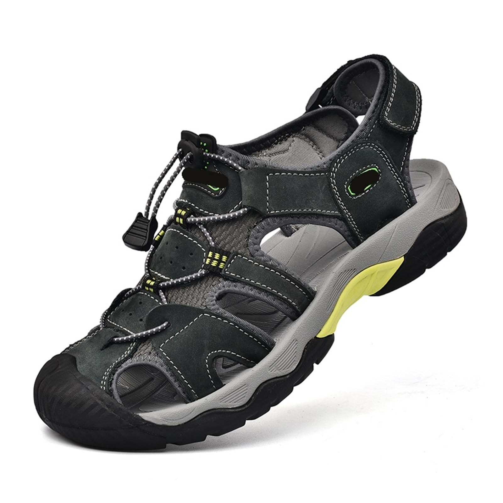 sandali da uomo Sandali estivi da uomo, sandali classici in pelle, scarpe trekking alla moda, ginnastica leggere, traspiranti e antiscivolo
