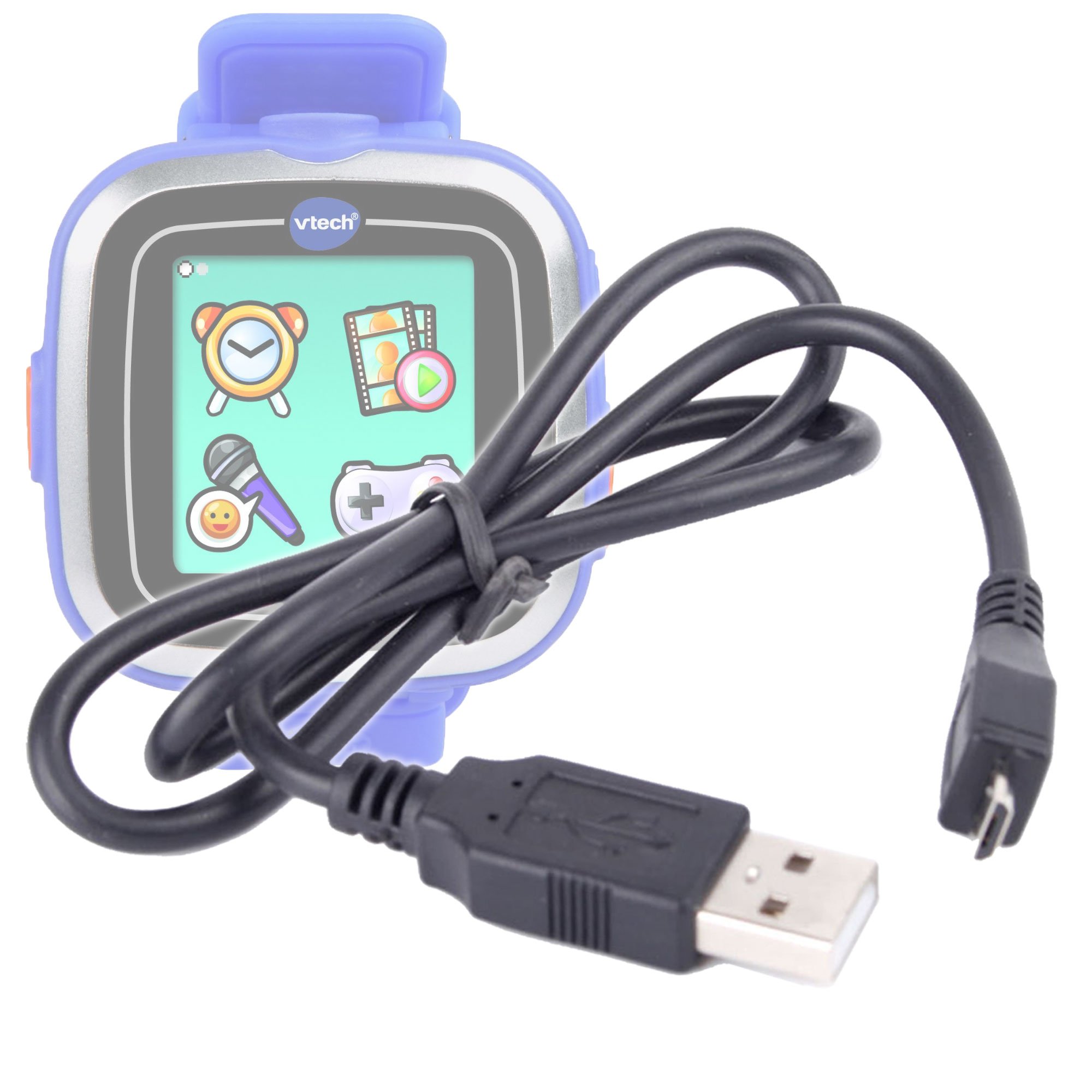 2 Pièces Chargeur Montre Connectée 2 Broches 4mm, Smart Watch Charging Cable USB Magnétique, Charge Rapide Sécurisée - Téléphonie