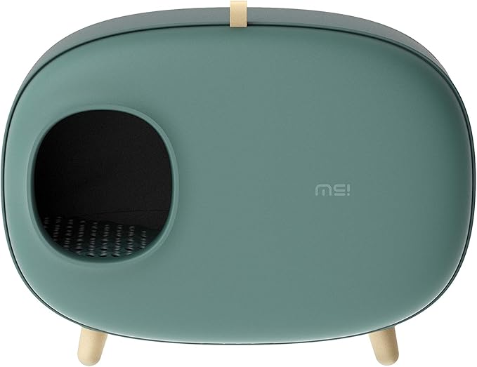 MS Cat Litter Box for Easier Handling of Cat Litter, Enclosed Design