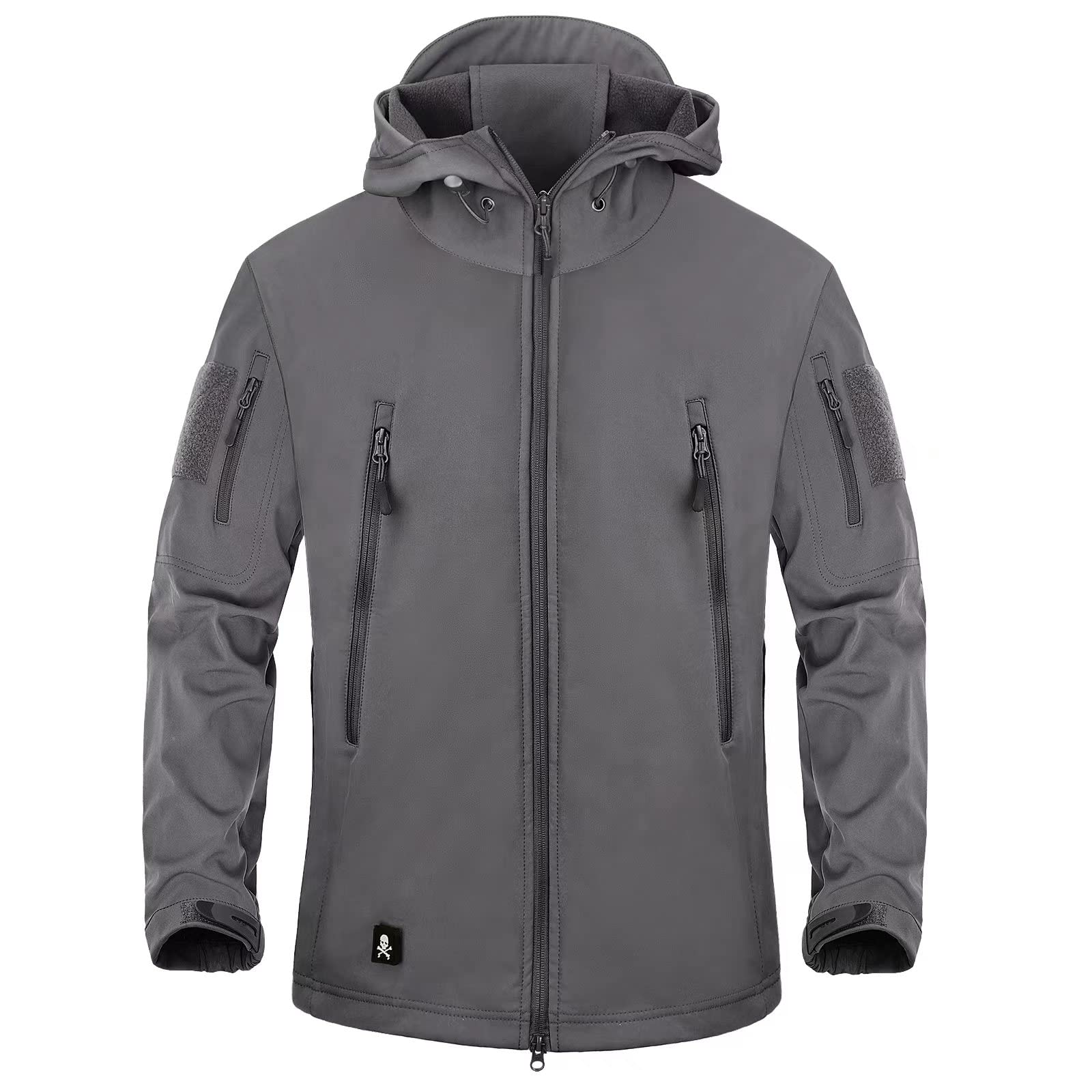 Veste Softshell Militaire Camouflage Pour Homme – Coupe-vent, Imperméable, Respirante – Pour Randonnée, Chasse, Airsoft