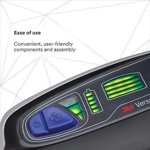 Miniatura 3 de 3M Versaflo Powered Air Purifying Respirator PAPR Assembly TR-614N, Std Battery, BT-30 Breathing Tube, EC Belt