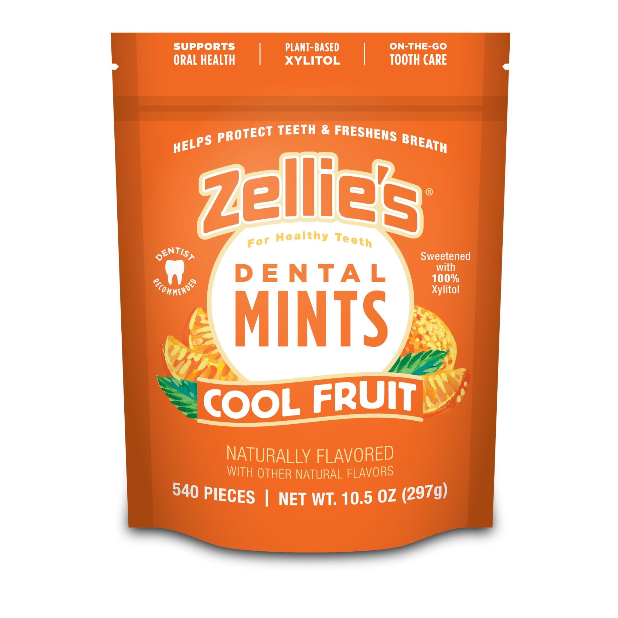 Amazon.com : Zellie's | 100% Xylitol Cool Fruit Mints Breath Mints
