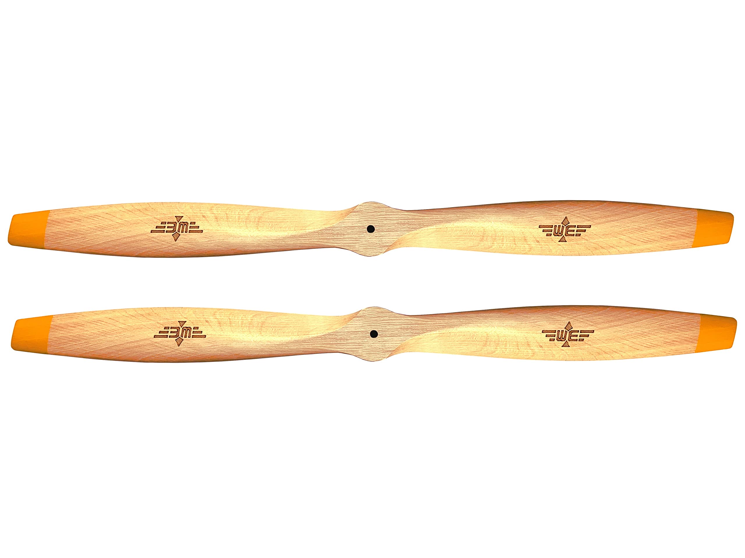 Lasermaniac Multipack - Elica in Legno per Aeromodelli, Made in Italy, Faggio e Acero di Prima Scelta, Alte Prestazioni (2 Eliche in Acero 18x6)