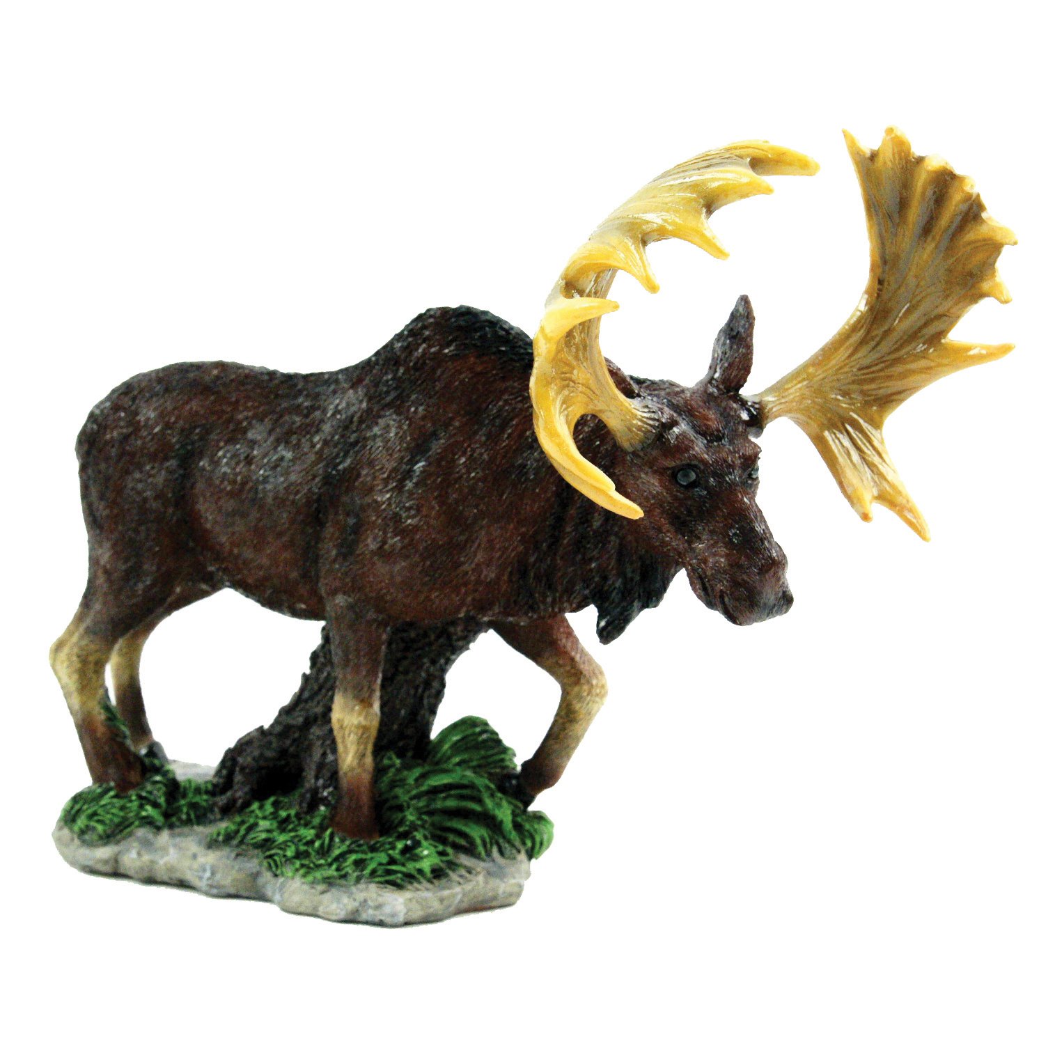 Edelrost Hirsch Skulptur – Stehend, 107x105 Cm, Aus 1,5 Mm Stahl, Für Garten-Deko, Mit Erdspieß
