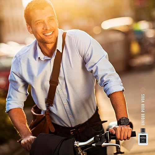 Miniatura 6 de Mistral Colonia para hombre - Eau de Parfum de ginebra salada  Aroma masculino fresco y acuático con pomelo, ámbar, menta y almizcle blanco  Perfume