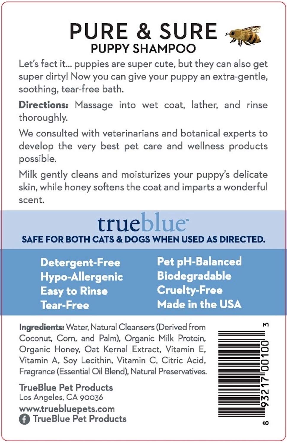 true blue dog shampoo