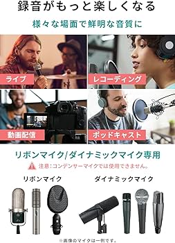 Amazon.co.jp: 【 欧米大ヒット マイクの音を簡単にアップ