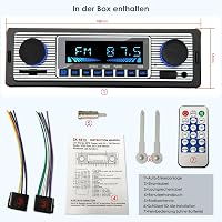iFreGo Autórádió Bluetooth Kihangosítóval - 1 DIN, 7 Színű Háttérvilágítás, SD/TF/MP3/AUX, FM/AM, Gyorstöltés, 4x60W, Telefontartóval 9