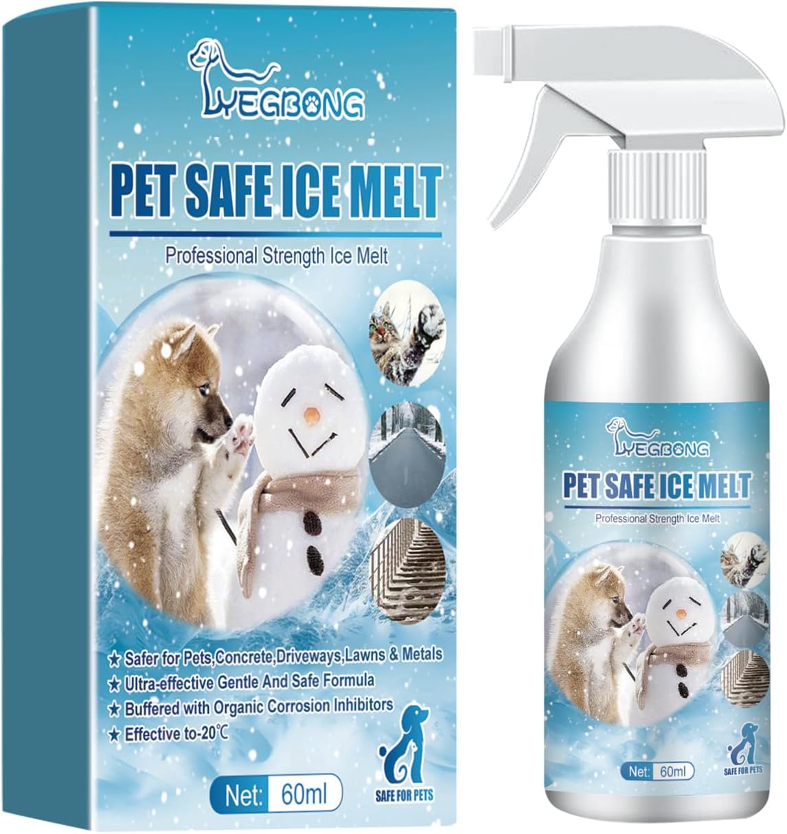 Pet Safe Snow & Ice Melt Deicer for Pet Magnesium