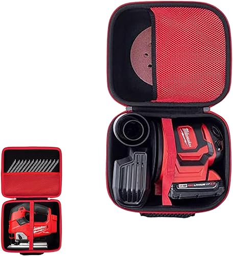 Khanka Funda rígida para Milwaukee Electric Tools 2648-20 M19 + Estuche rígido para Milwaukee M18 Fuel D-Handle JIG SAW 2737-20