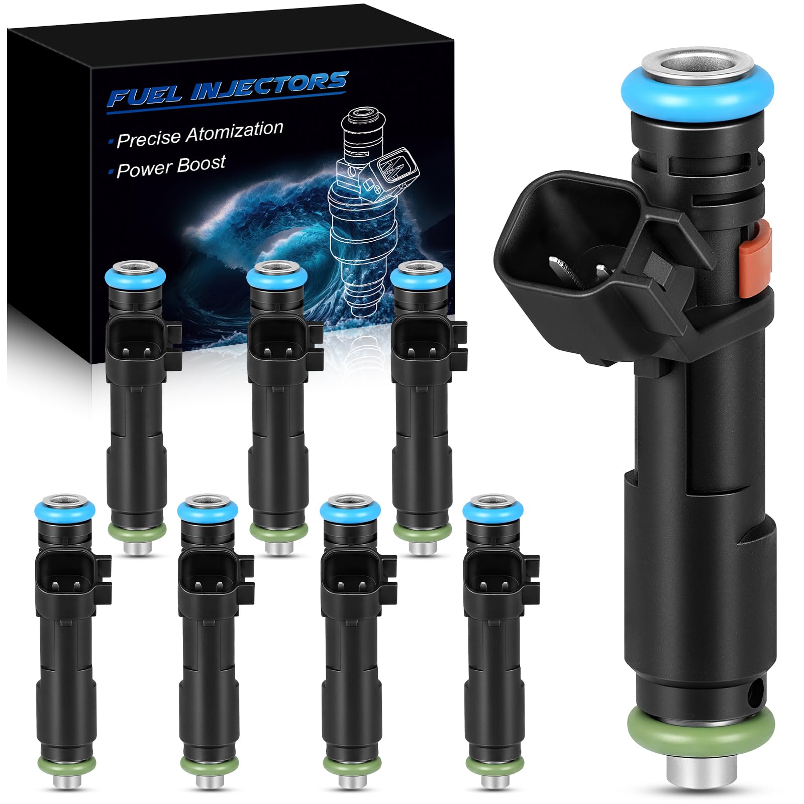 Fuel Injectors Fits For:-Ford F150 2005 2006 2007 5.4L V8