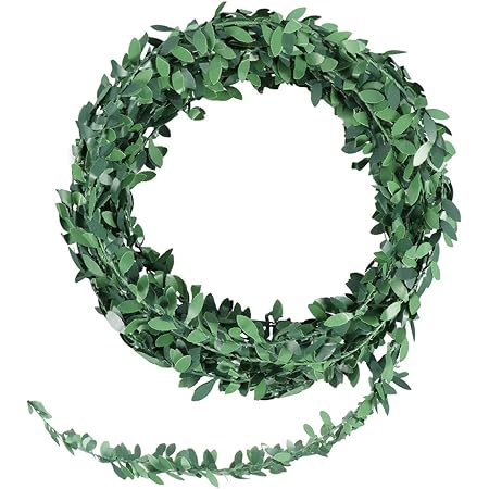 ASTNIC Künstlicher Eukalyptus Wandbehang - Boho Deko 55x42cm Mit Holzstab