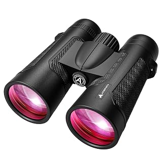 15x56 Binoculars for Adults High Powered - Large View Waterproof Binoculars with Clear Low Light Vision - Compact Binocular Essentials for Hunting Camping Cruise Travel Bird Watching Sports - Amazon product rated Grade A