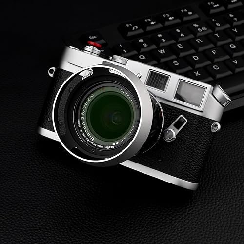 Miniatura 8 de Haoge LH-ZV12 - Parasol redondo de metal compatible con lente Carl Zeiss C Biogon T* 4.521 0.827 in f4.5 ZM, C Sonnar 1.550 1.969 in f1.5 ZM,