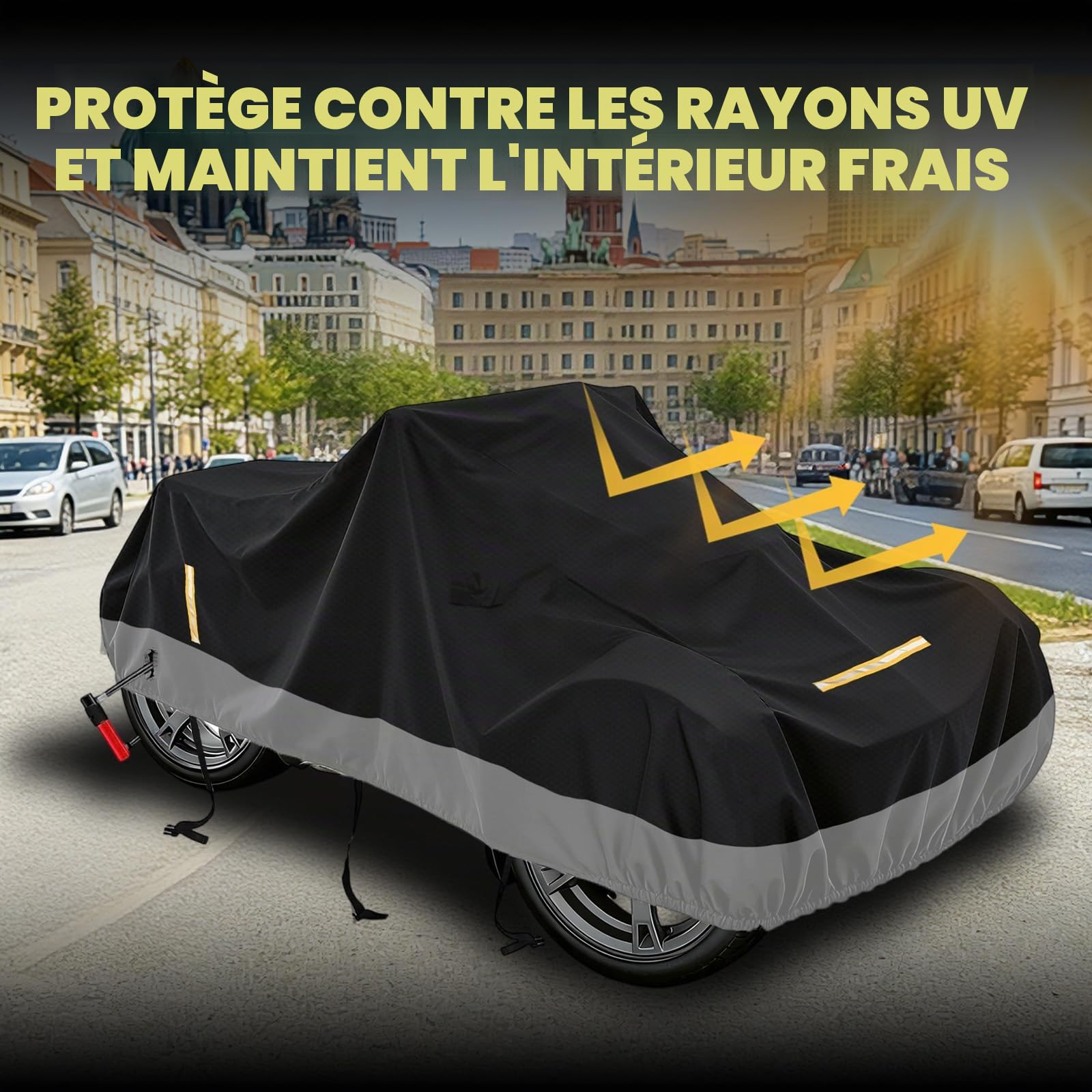Ryker Bâche de protection d'extérieur pour Can-Am Ryker 600, 900, modèles sport et rallyes, tissu Oxford 420D, imperméable, résistante aux intempéries
