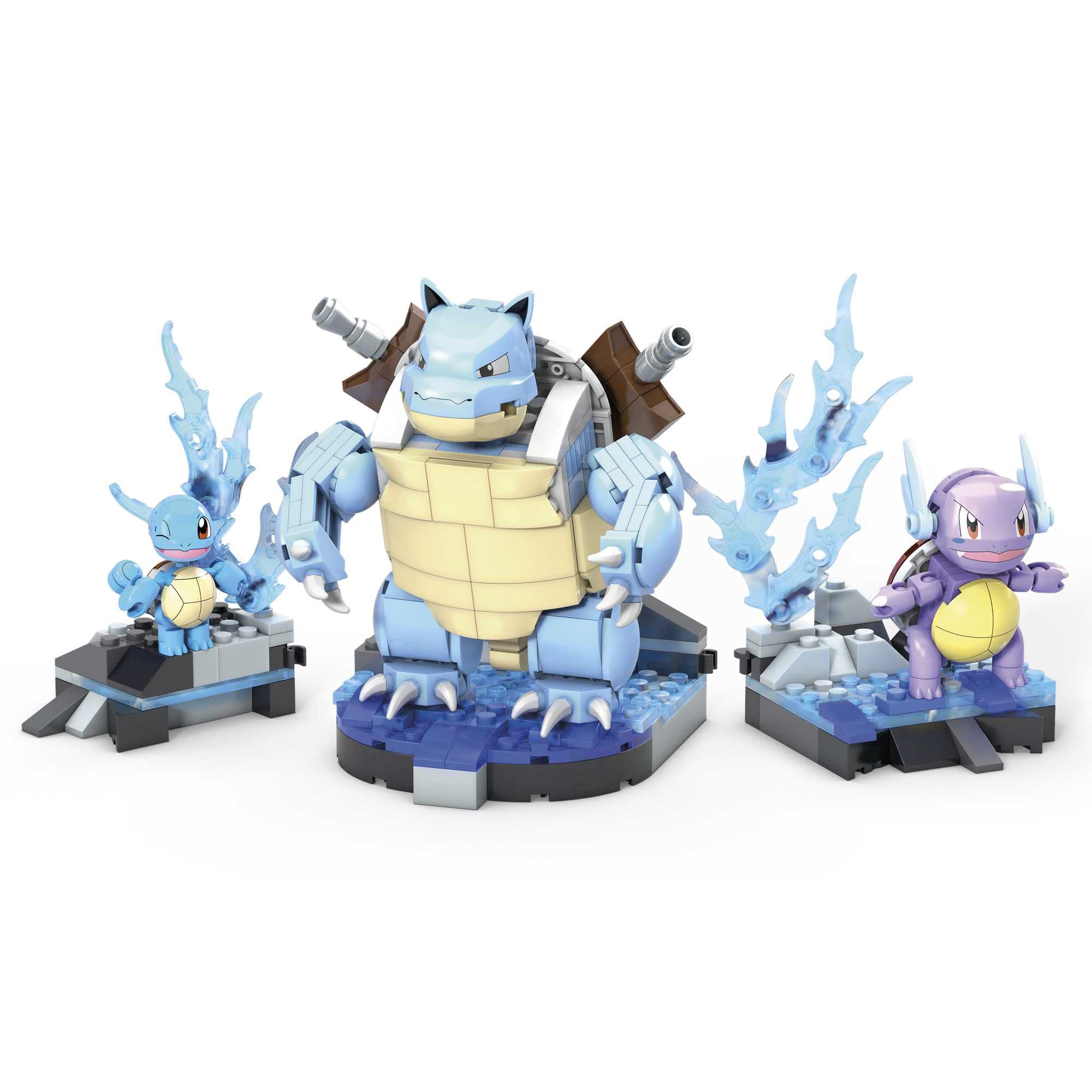 Mega Construx Pokémon Ewolucja Squirtle Zestaw klocków dla dzieci HDH93